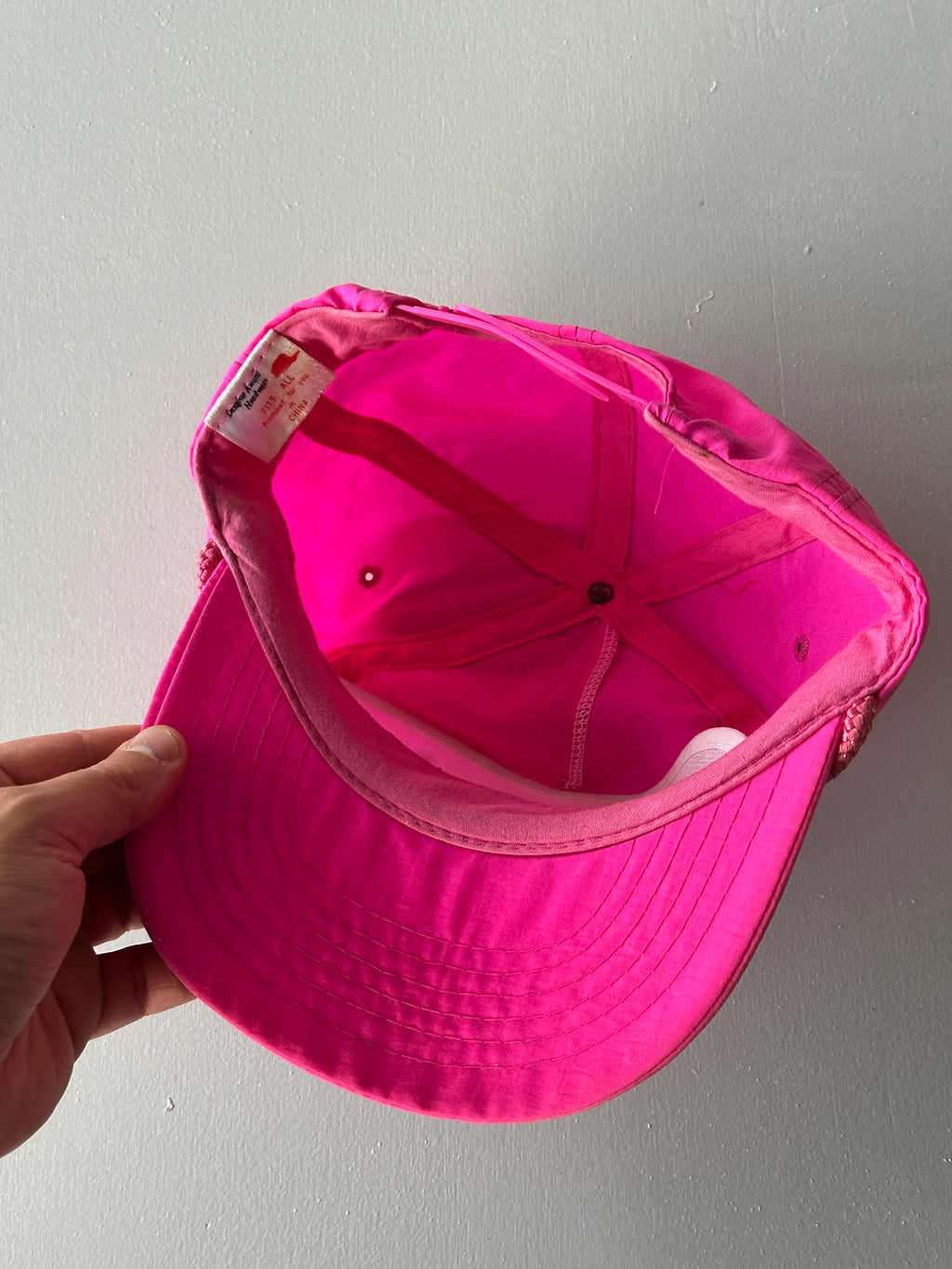 Pink Key West Florida 90's Vintage SnapBack Trucker Cap
