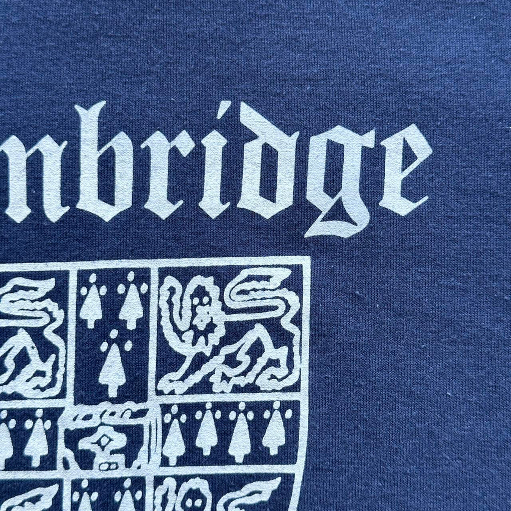 Navy Cambridges University 90s Vintage Baby T-shirt - Size 6
