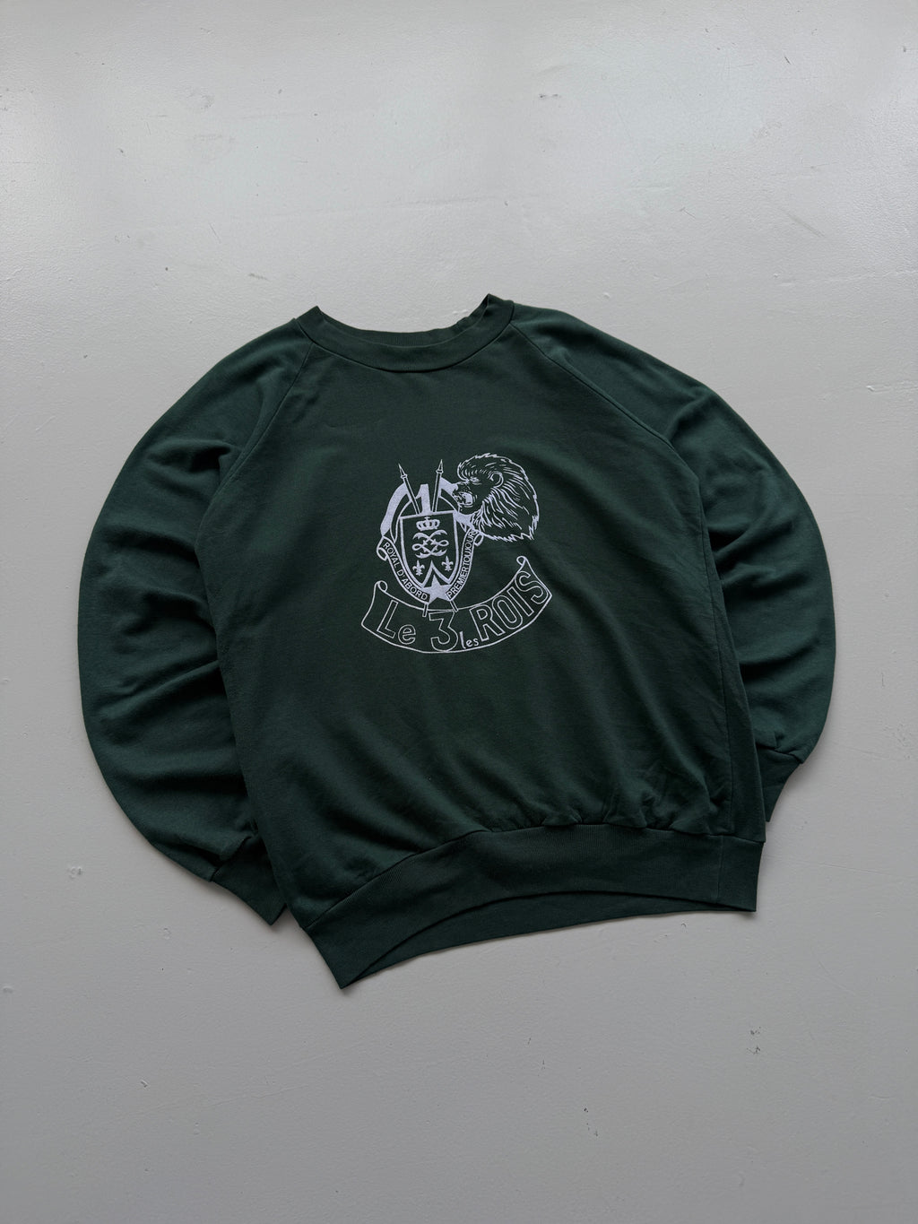 Le 3 Rois French Military Made in France Vintage Sweatshirt - Medium