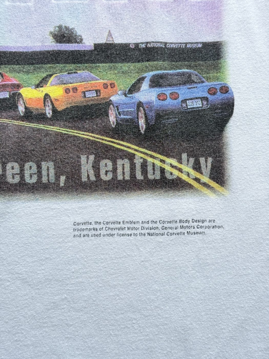 The National Corvette Museum Bowling Green Kentucky 90's Vintage Graphic Tourist