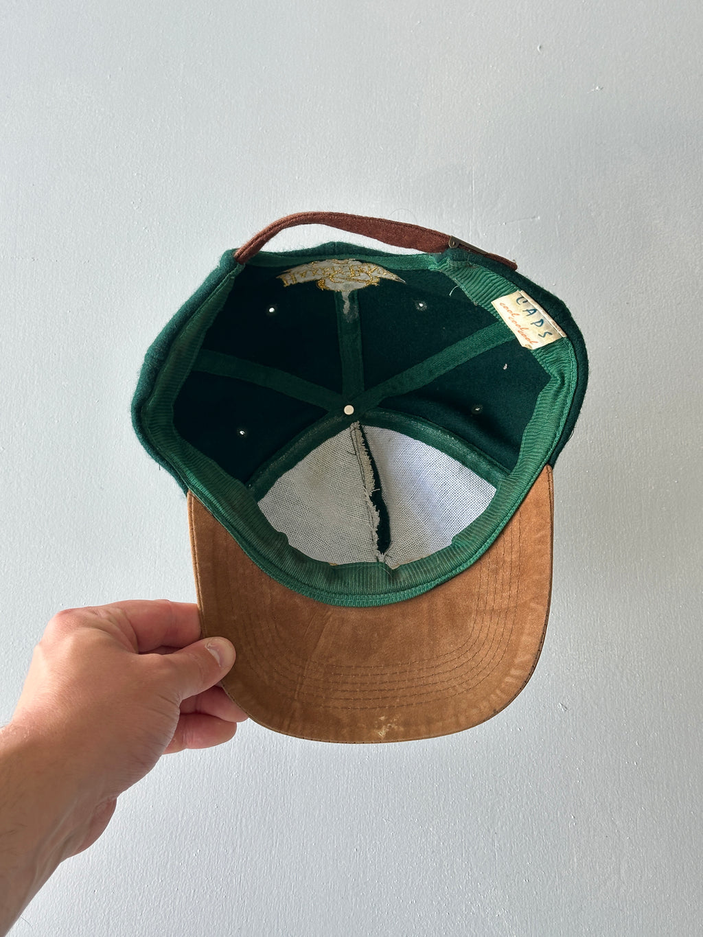 Green Ballunspitze Sporthotel 90's Vintage SnapBack Trucker Cap