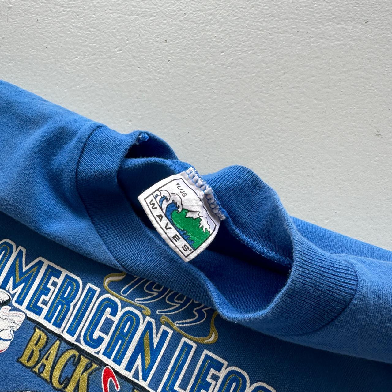Blue Toronto Blue Jays 90s Vintage T-shirt - Size 10