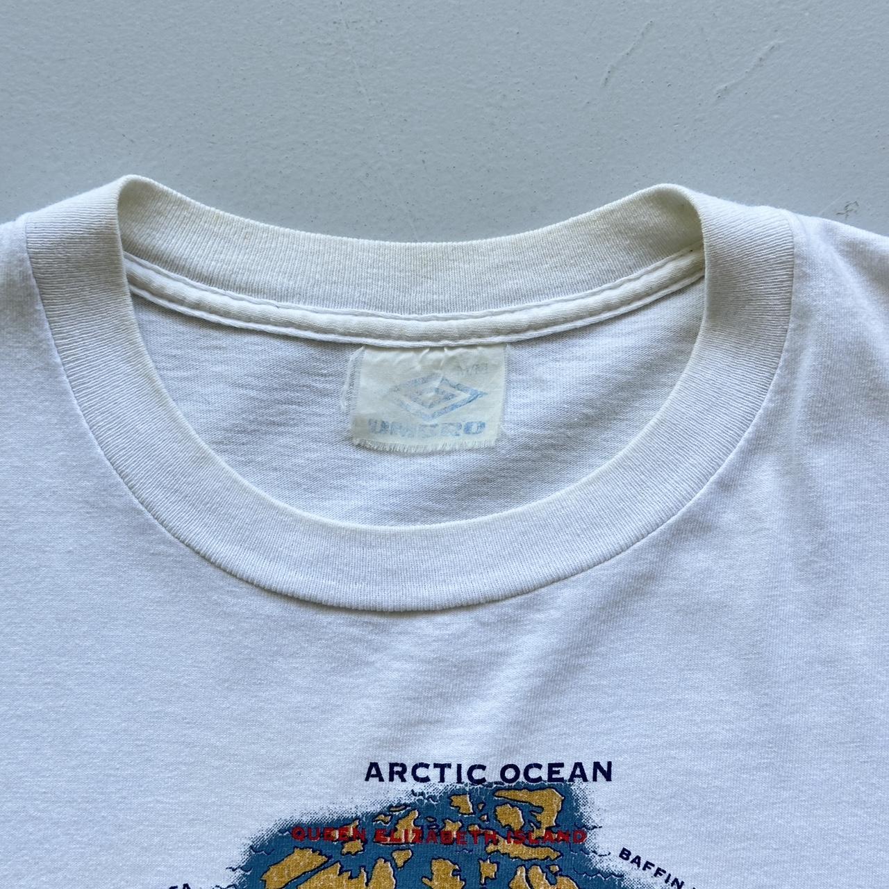 White Canada Tourist Vintage 90's T-shirt - XL