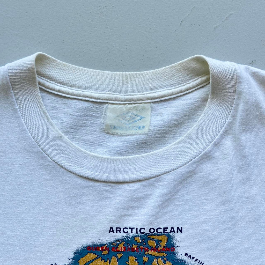 White Canada Tourist Vintage 90's T-shirt - XL