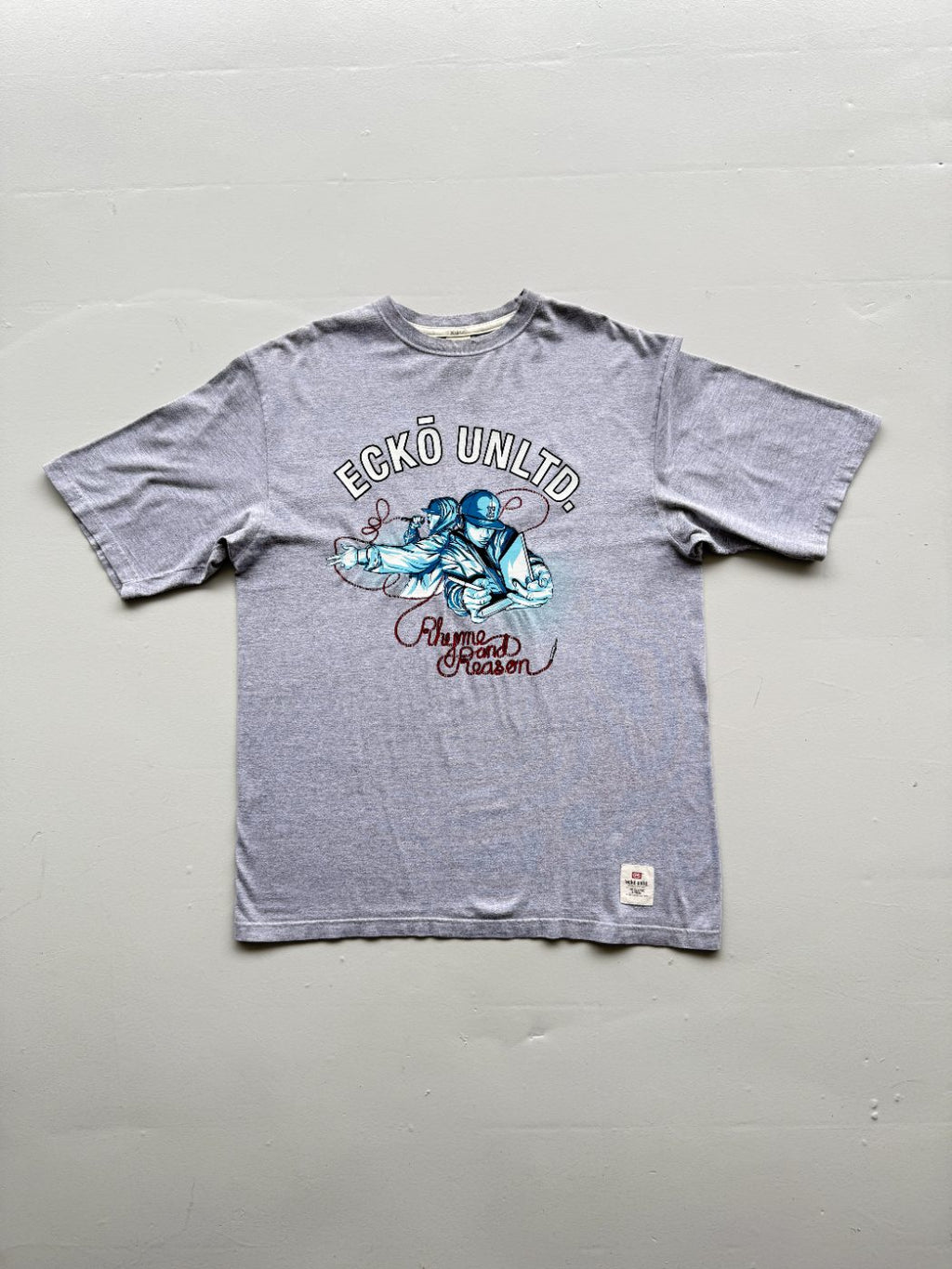 Ecko Unltd. Rhyme and Reason Y2K Vintage Graphic T-Shirt - XL