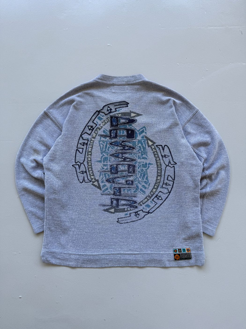 Passager Graphic Vintage Surfwear 90's Sweatshirt - XL