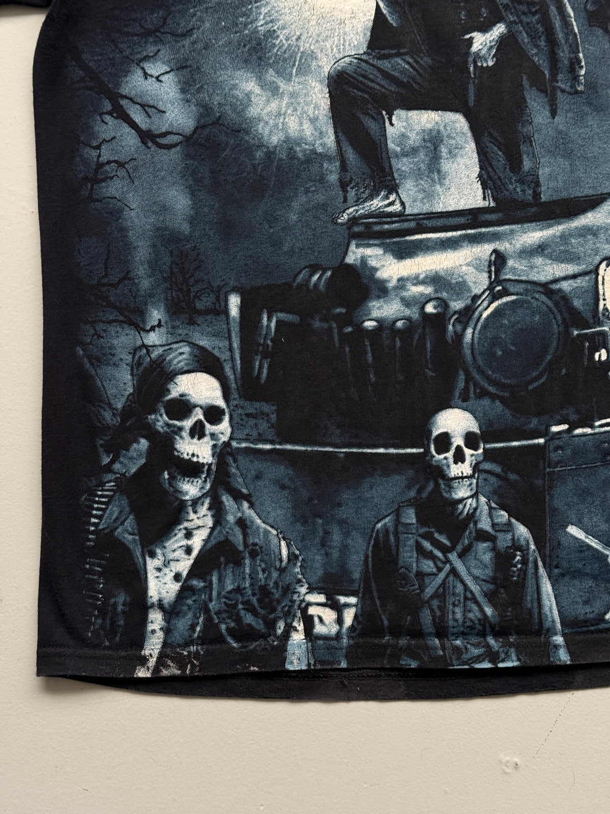 Black Iron Maiden A Matter of Life & Death 2000's Vintage Graphic T-Shirt - XL
