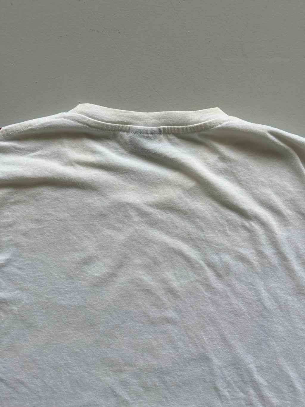 White Bullet Noise 00's Vintage Y2K Graphic T-Shirt - Large