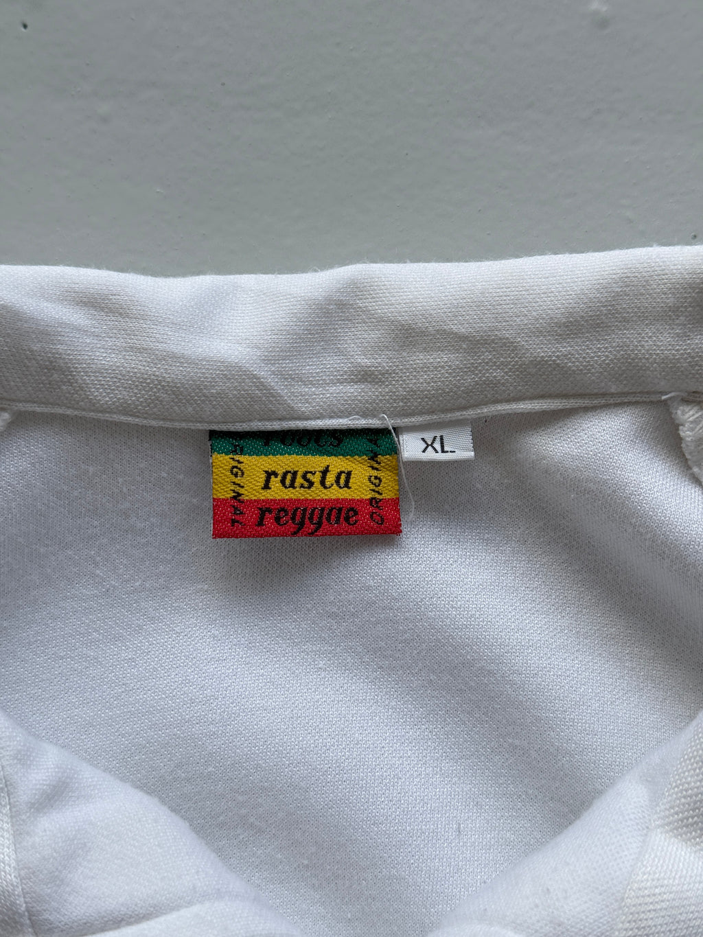 White Africa Unite 90's Vintage Full Zip Rastafari Graphic Jacket - XL