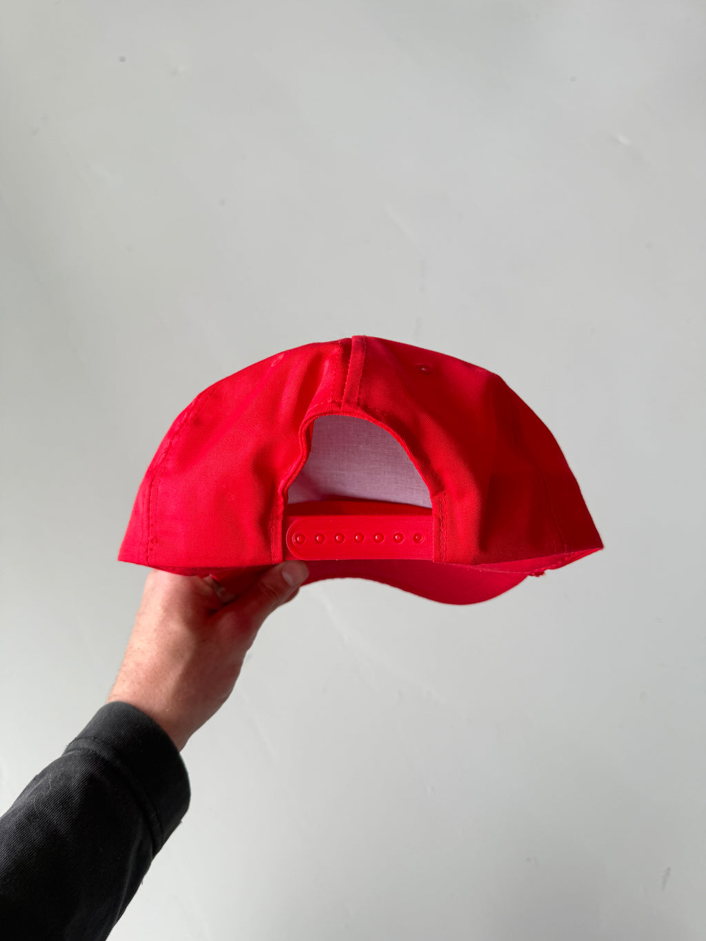 Red Columbia Freight liner Sales Vintage Cotton SnapBack Trucker Cap
