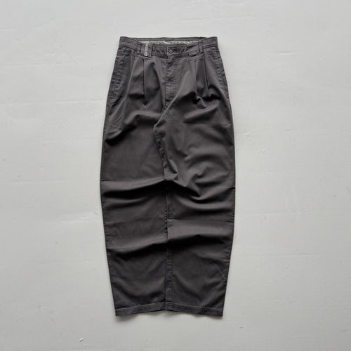 Grey Reebok 90’s Deadstock Pleated Trousers - Medium