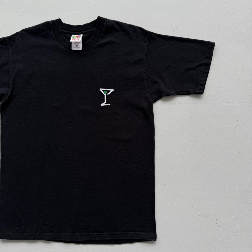 Black Tanqueray Gin 90s Vintage Graphic T-Shirt - Medium