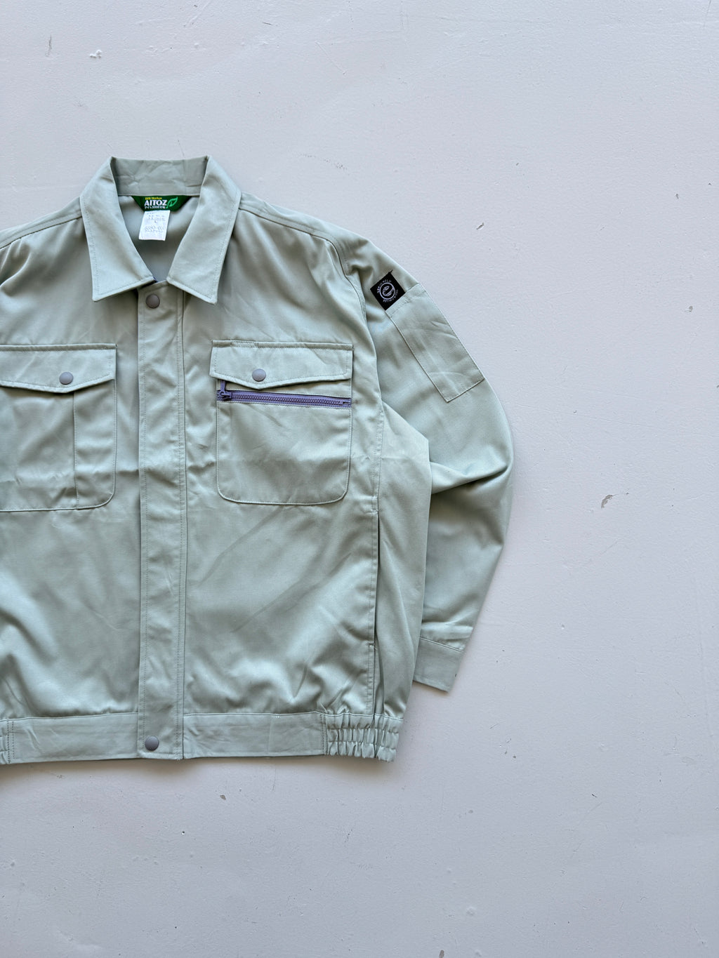 Green Japanese Workwear 00's Vintage Light Weight Jacket - Medium