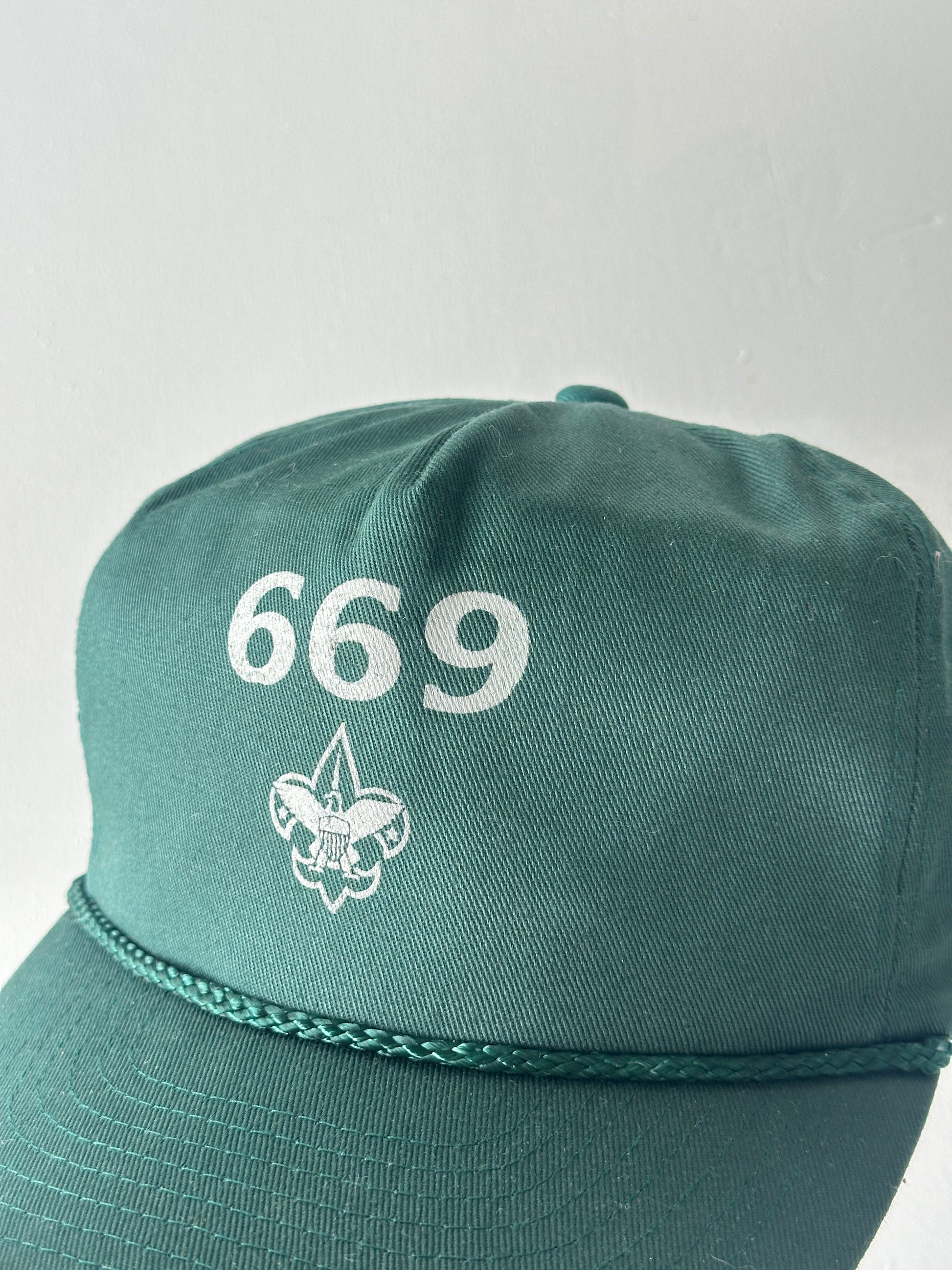 669 Forest Green 90's Vintage SnapBack Trucker Cap