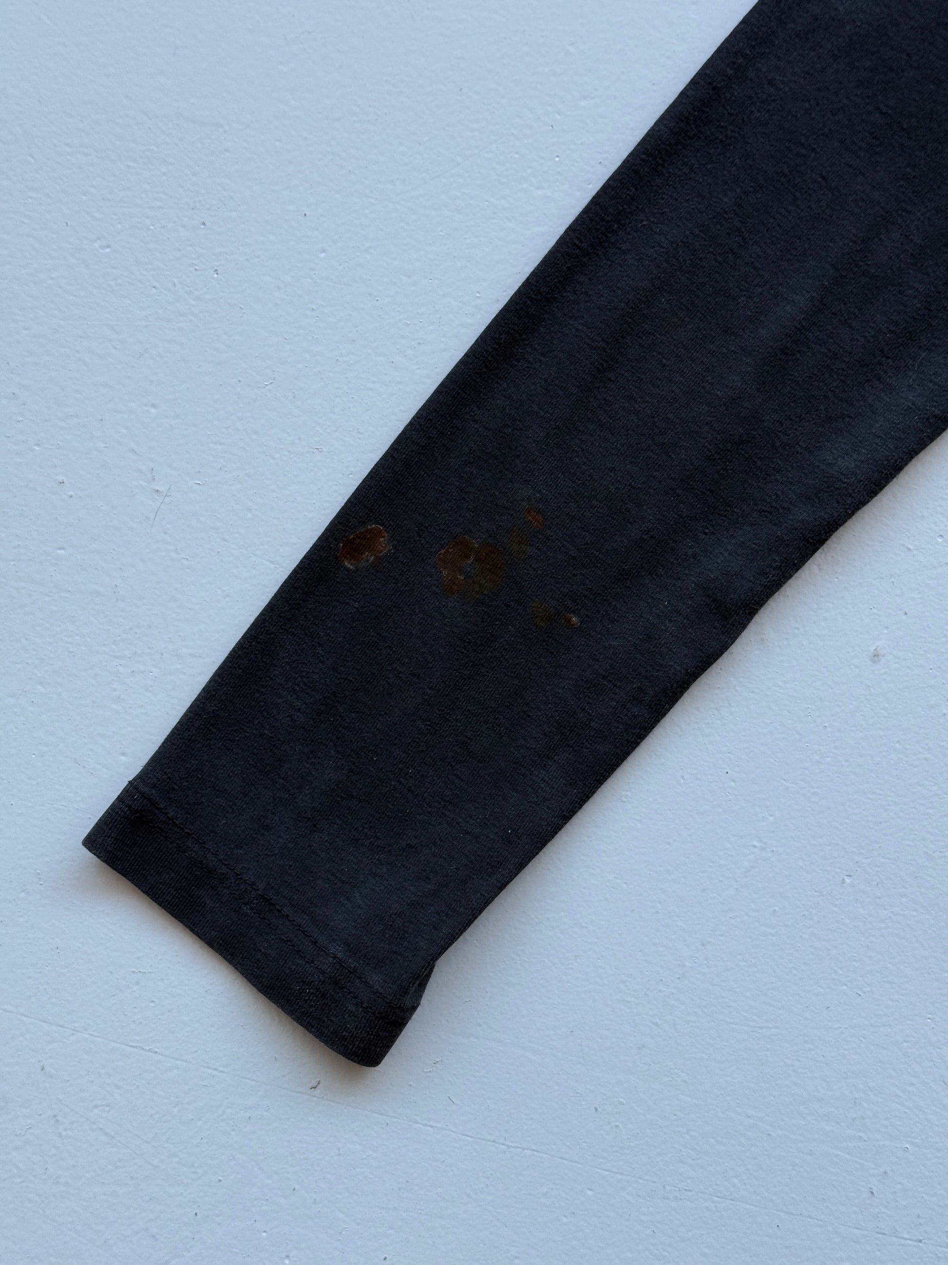 Black Versace 00's Vintage Womens Long Sleeve T-Shirt - UK 10