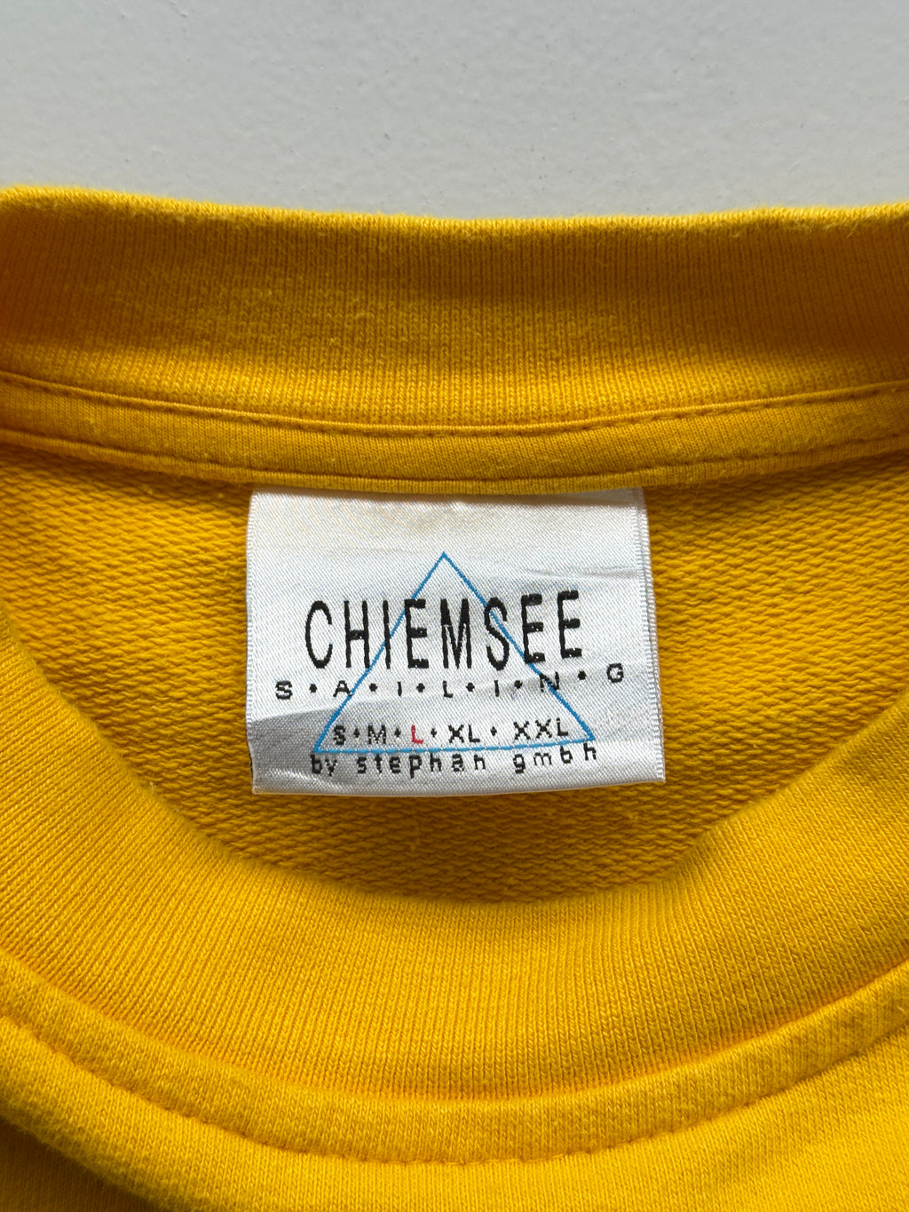 Yellow Chiemsee Surf 90's Vintage Surfer Graphic Sweatshirt Jumper - Large