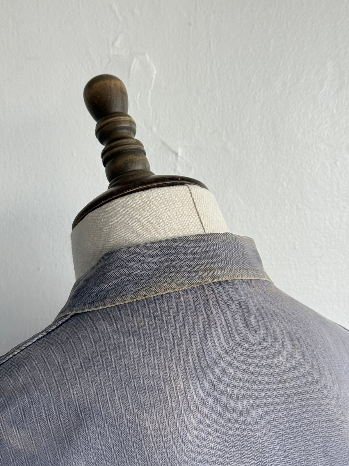 Thrashed Blue Pionier Vintage Workwear Chore Jacket CH497 - Medium