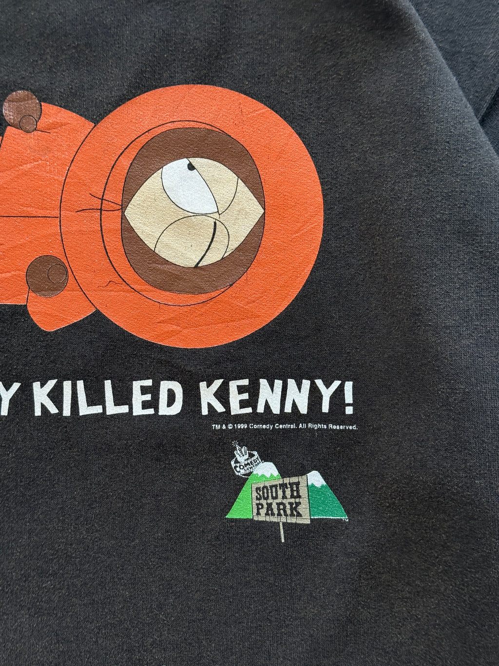 South Park They Killed Kenny 90's Vintage Graphic Sweatshirt - XL