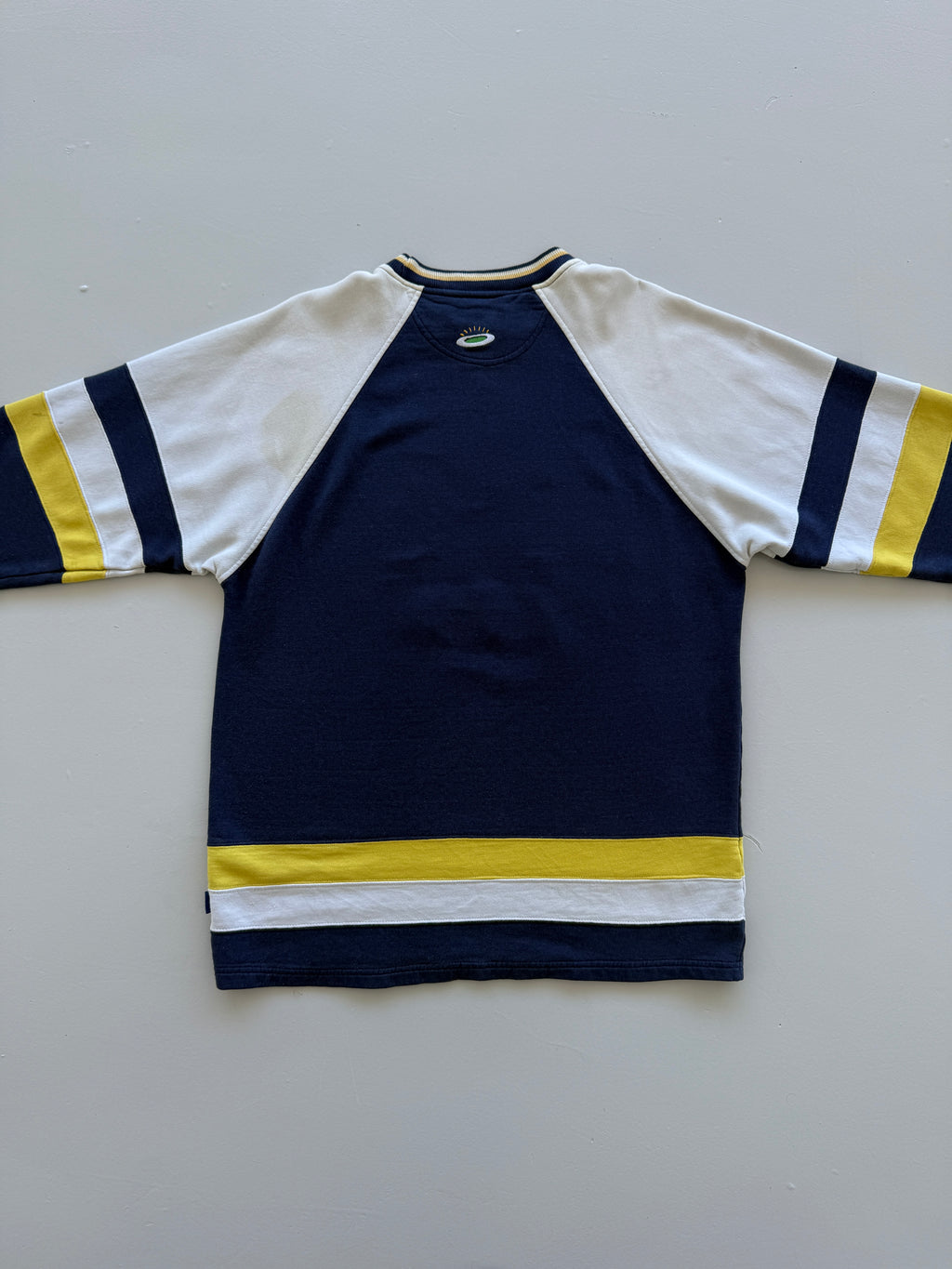 Navy Blue Stade de France 90's Vintage Rugby Graphic Sweatshirt Jumper - XL