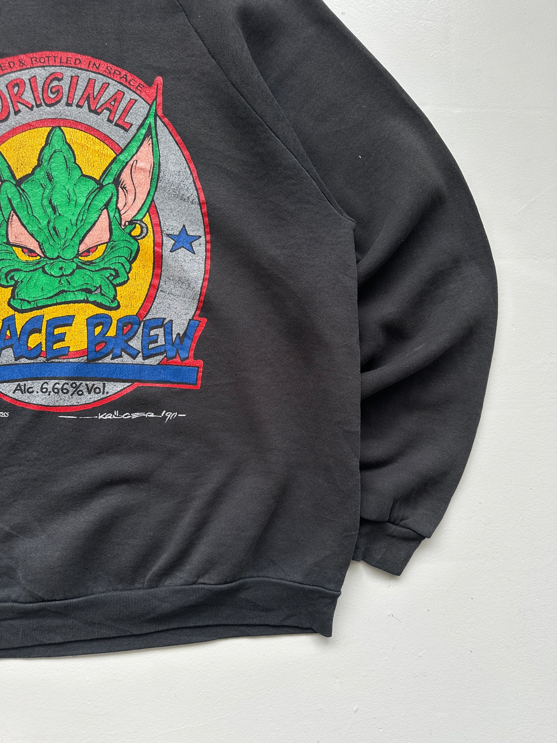 Black Rare Tankard Metal Band Vintage Sweatshirt 90's Crewneck - Large