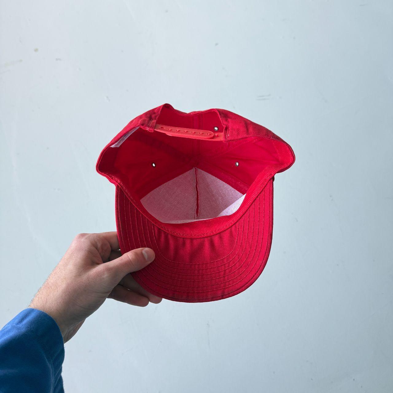 Red Neenah Foundry Vintage SnapBack Trucker Cap