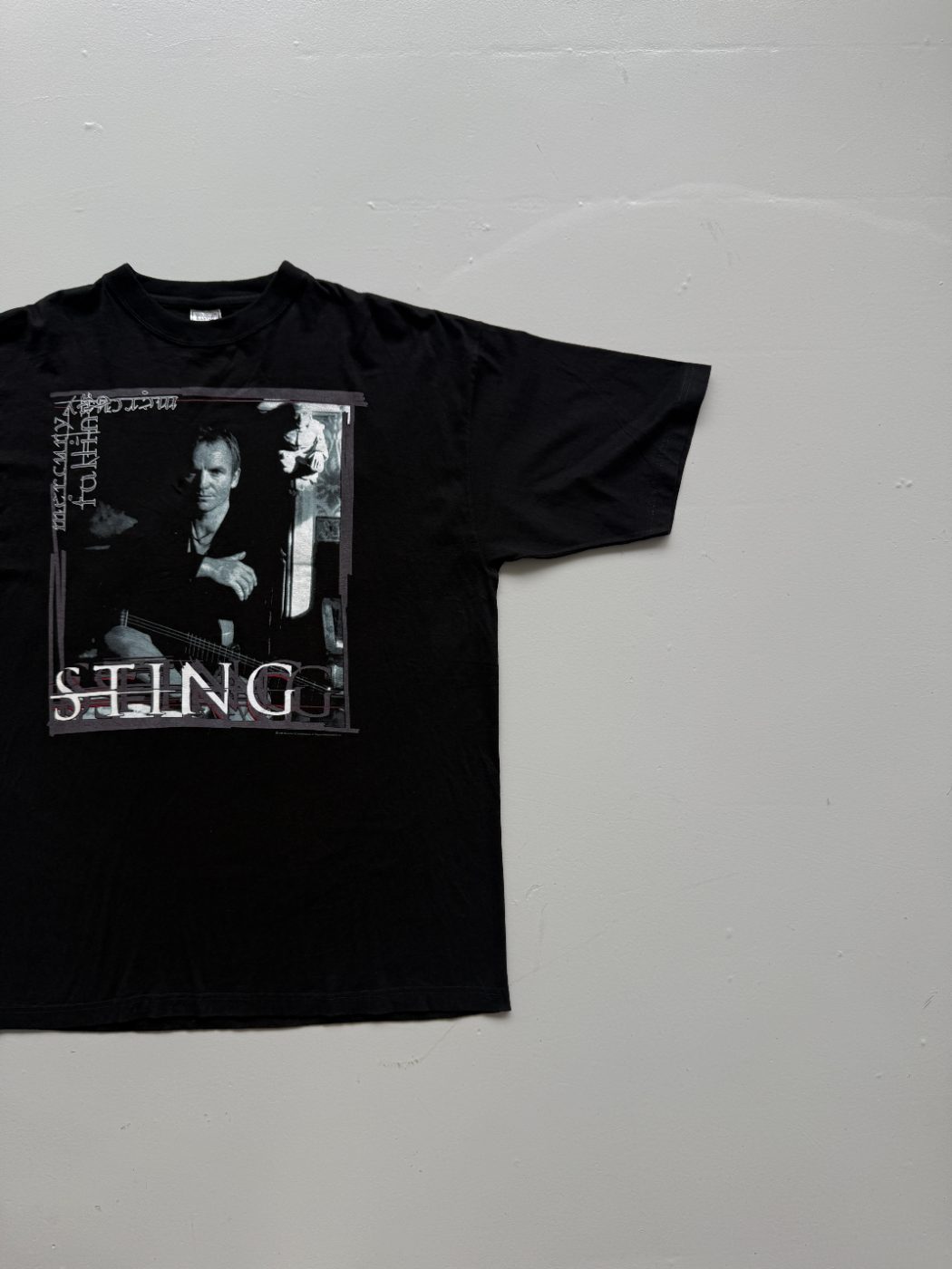 Sting Mercury Falling European Tour 1996 Vintage Band T-Shirt - XL