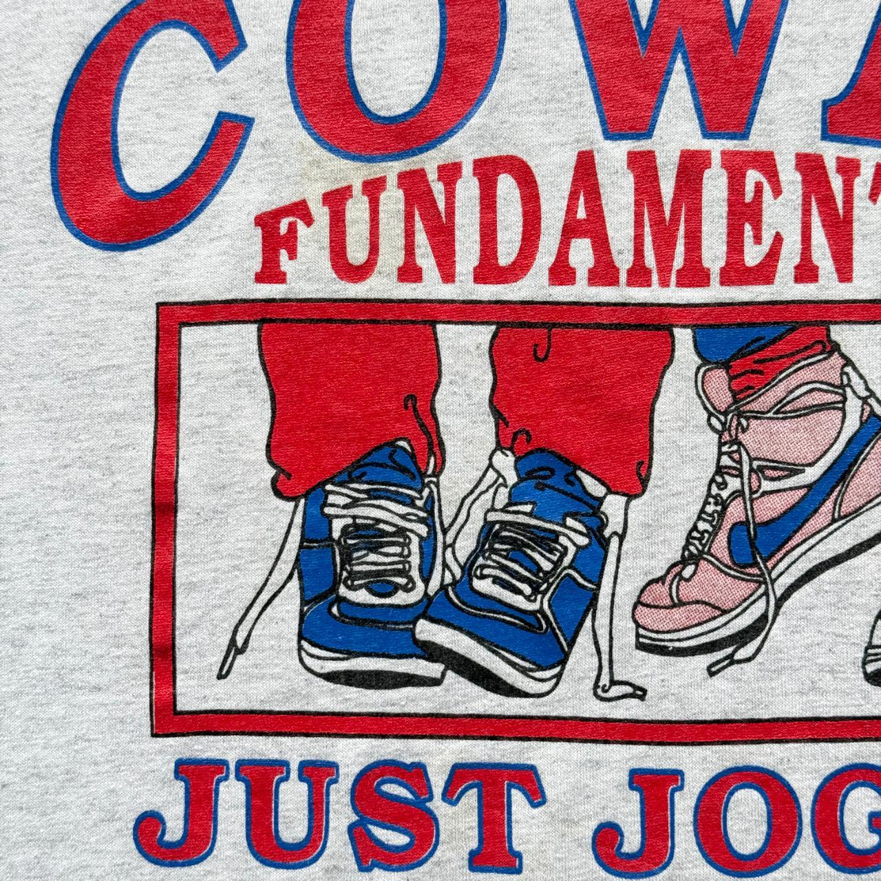 Grey Just Jog It Nike Pun Vintage 90s T-shirt - Medium