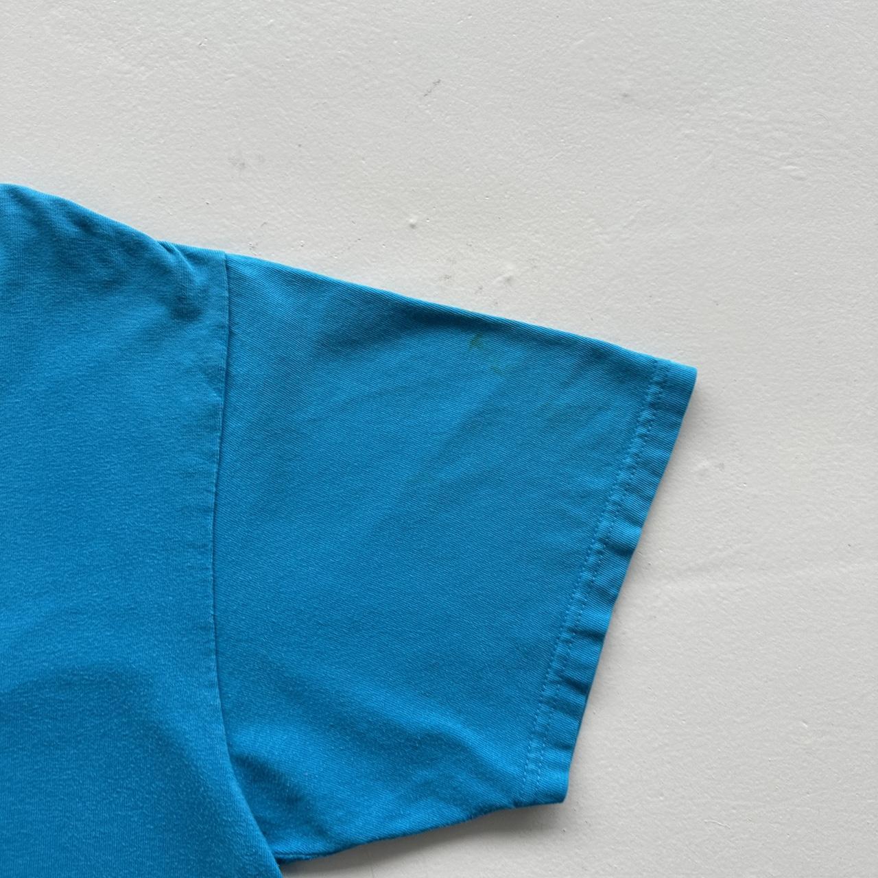 Blue Rainy Lake Vintage 90s T-shirt - Medium