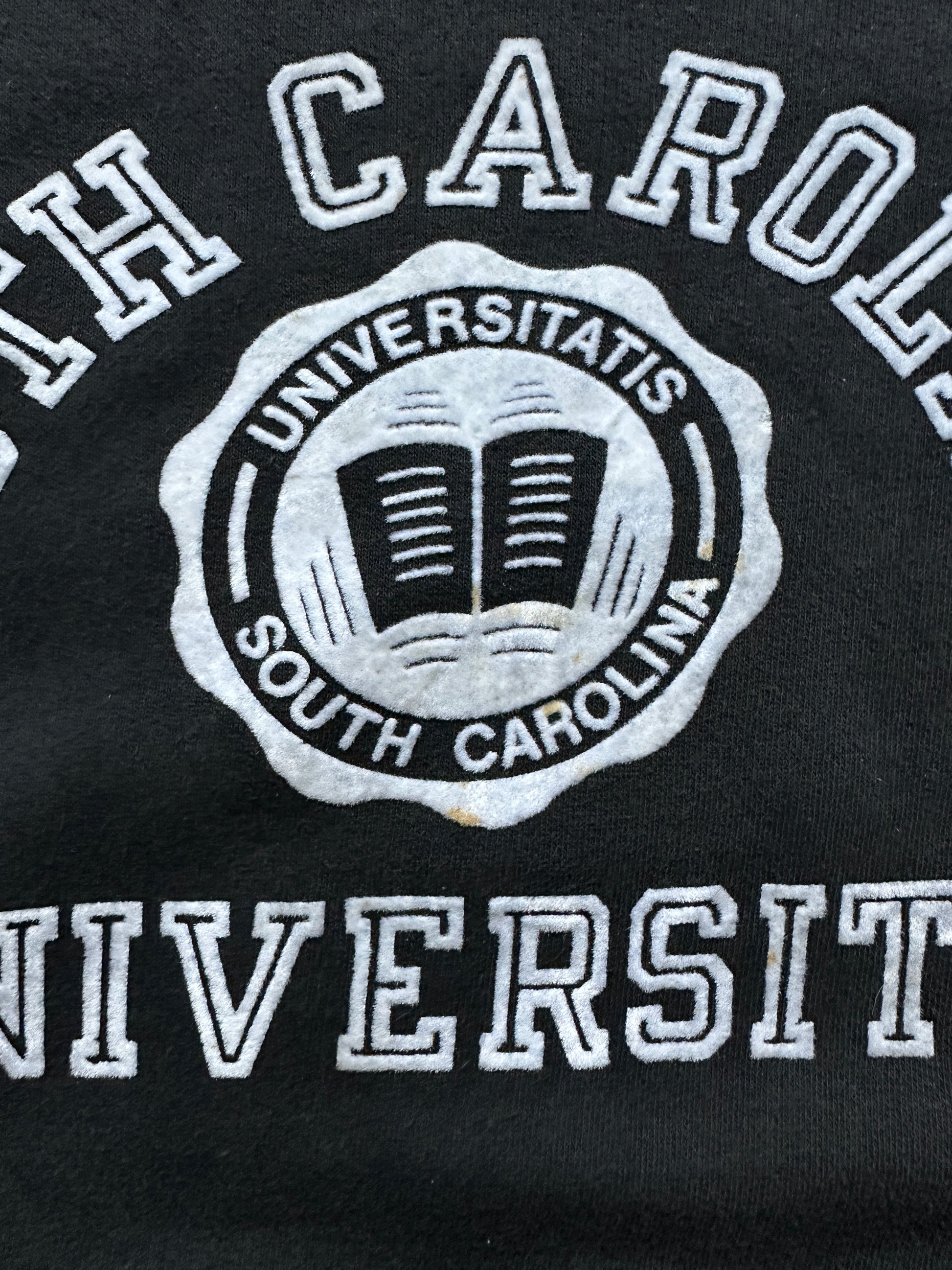 Black South Carolina University 60's/70's Vintage Sweatshirt - XS/Small