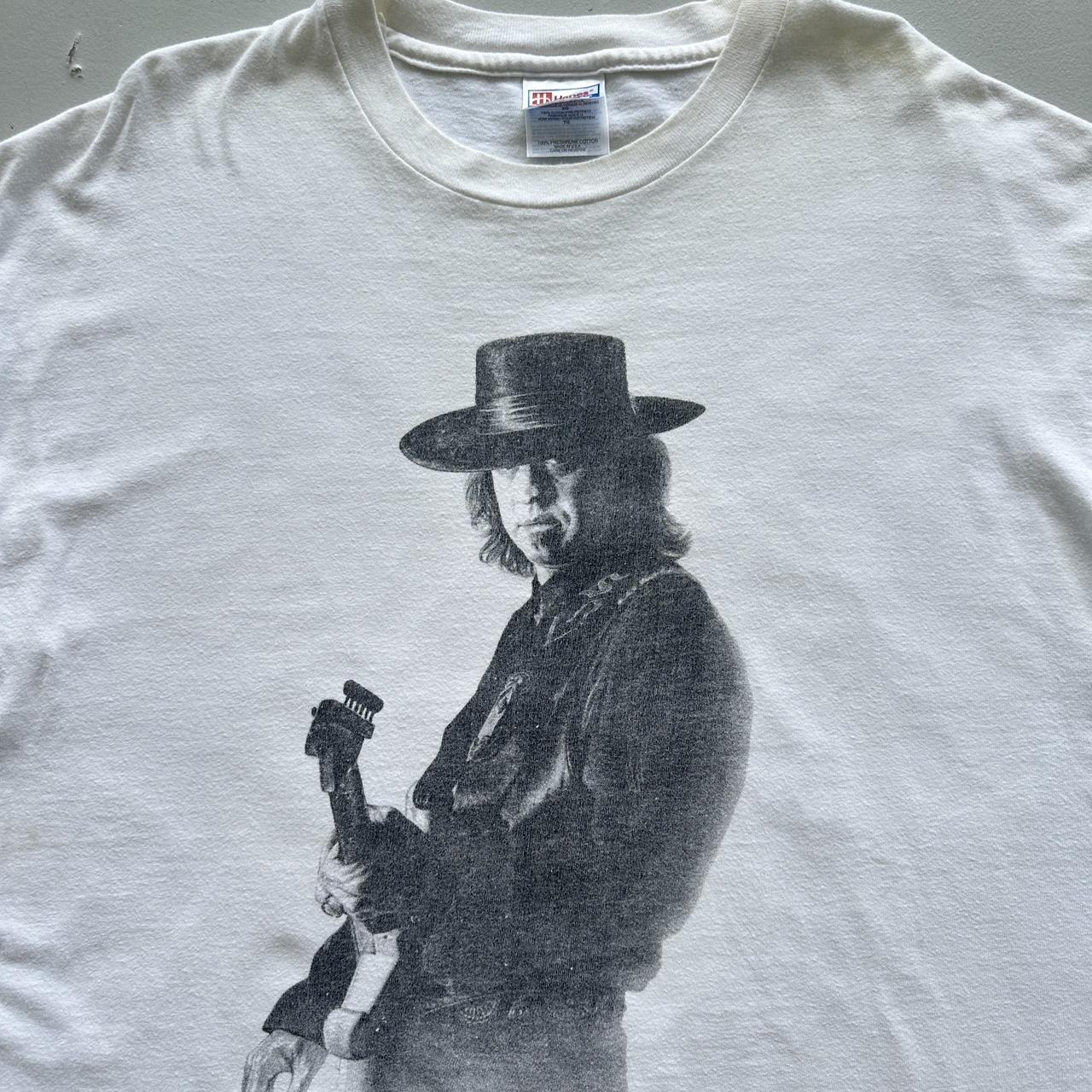 White Stevie Ray Vaghaun Vintage T-shirt - XL
