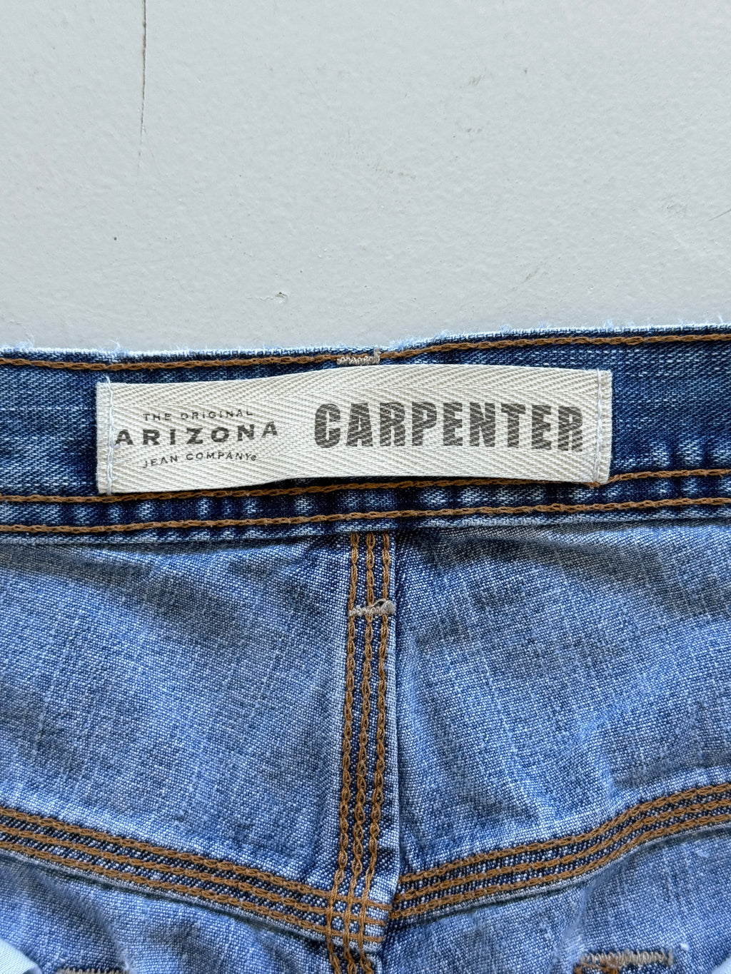 Blue Arizona Jeans 00's Vintage Y2K Baggy Carpenter Denim Shorts - W32 x L9.5