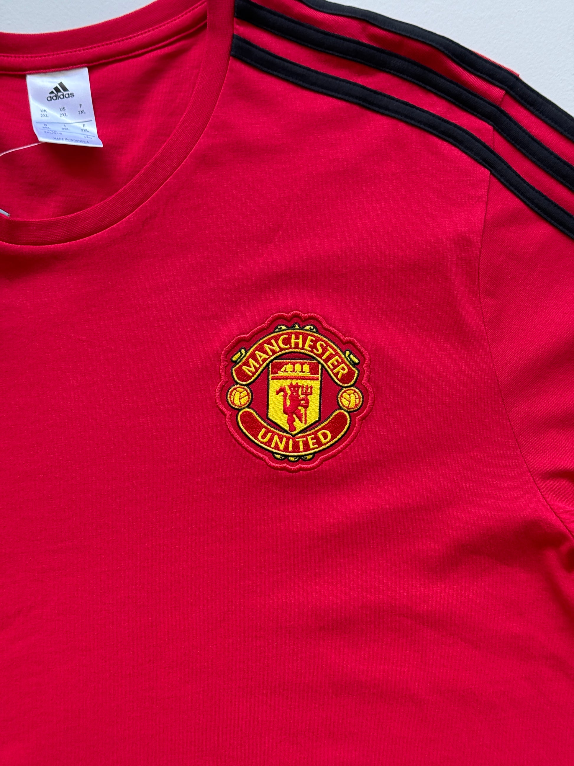 Adidas Manchester United Training T-Shirt New With Tags - XL