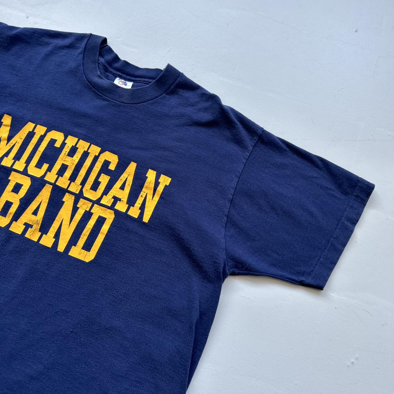 Michigan Band Navy 90s Vintage T-shirt - XL