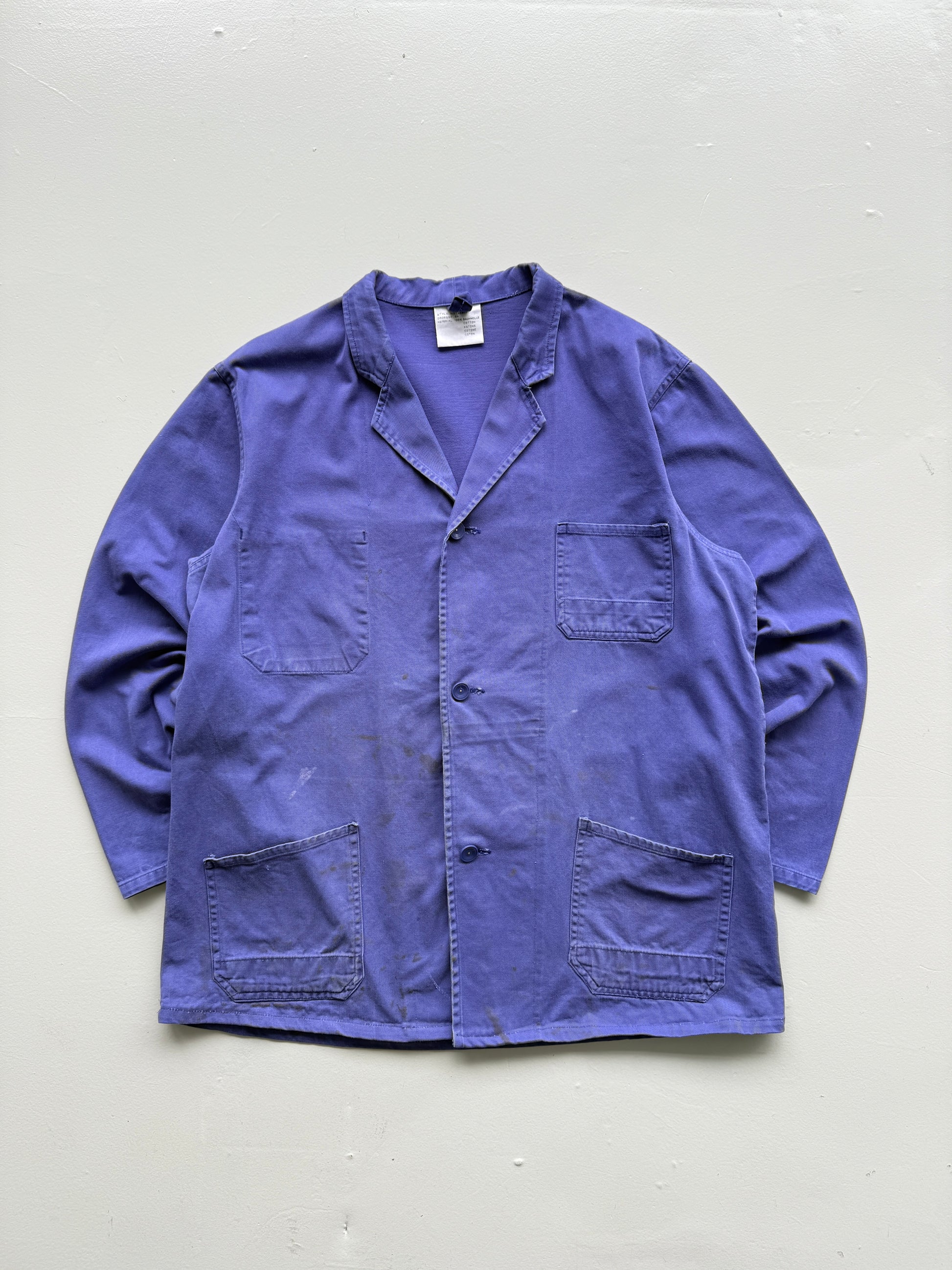 Blue French Chore Jacket 90's Vintage Workwear CH163 - XL