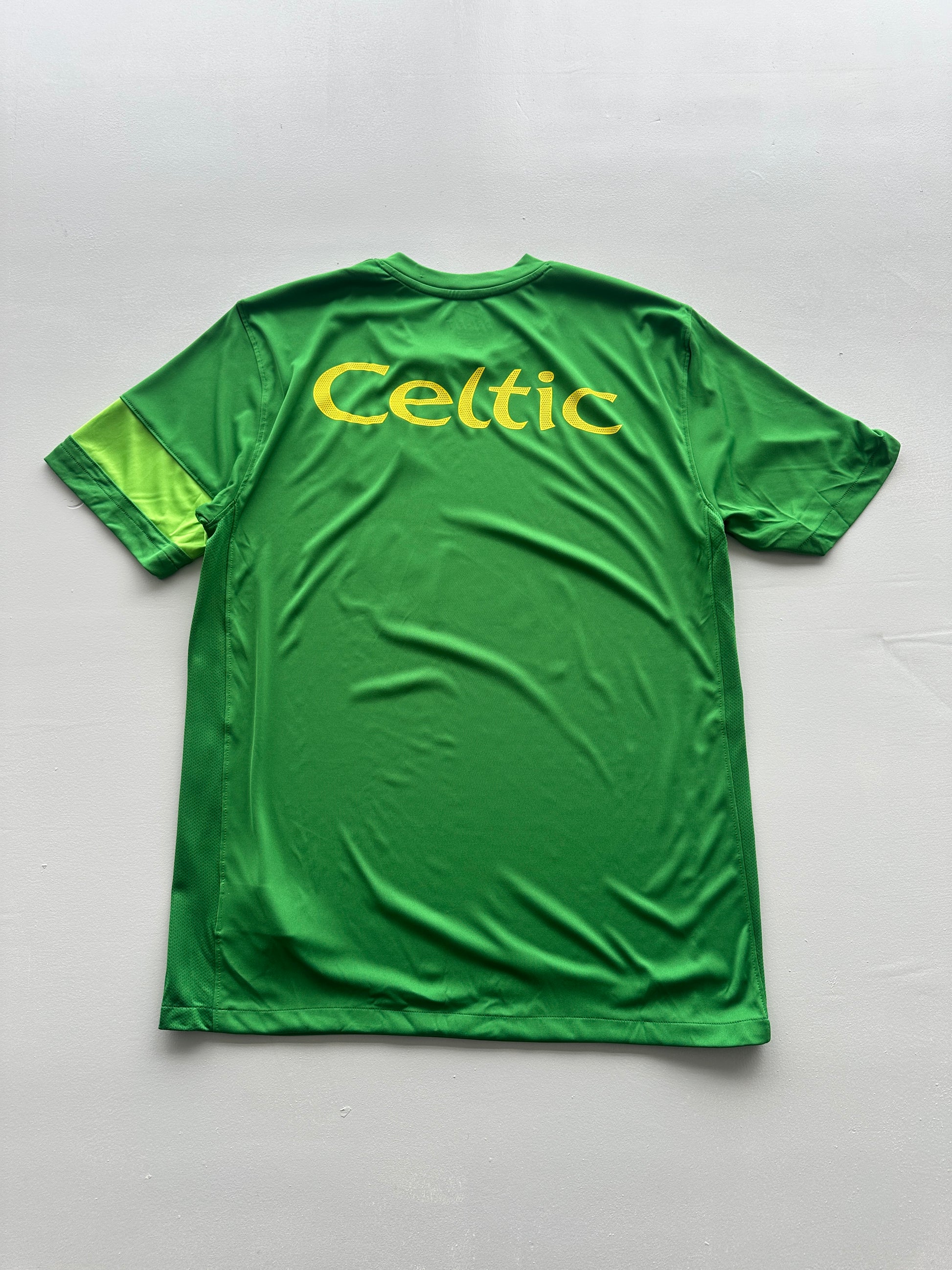 Nike Celtic FC Carling Sponsor 00's Vintage Training Football Shirt - Medium