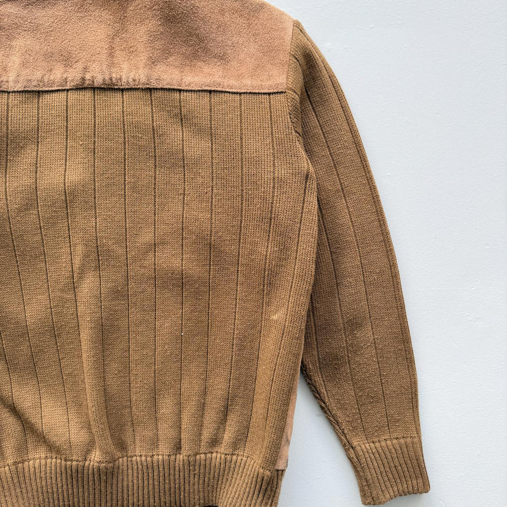 Vintage Suede 70's Western Bomber Jacket - Small