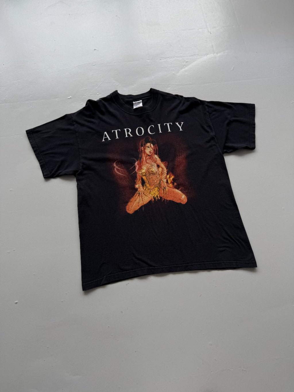 Atrocity Taste of Sin 90s Vintage Graphic T-Shirt - XL