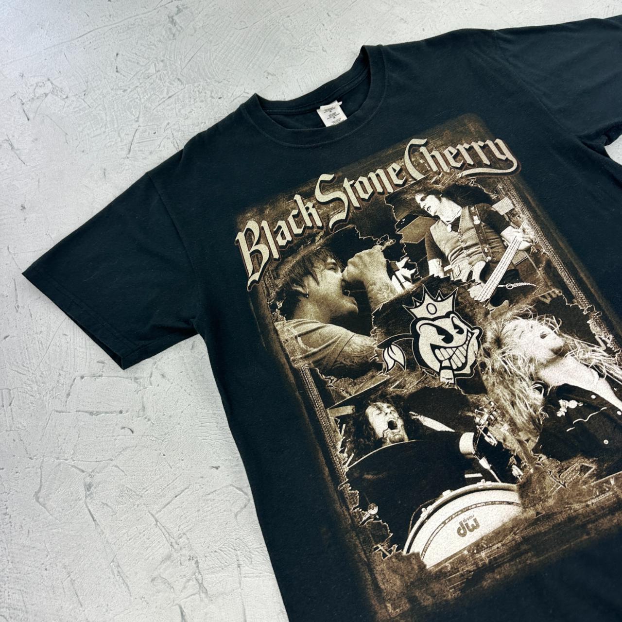 Black Stone Cherry Black Vintage Band T-shirt - Large