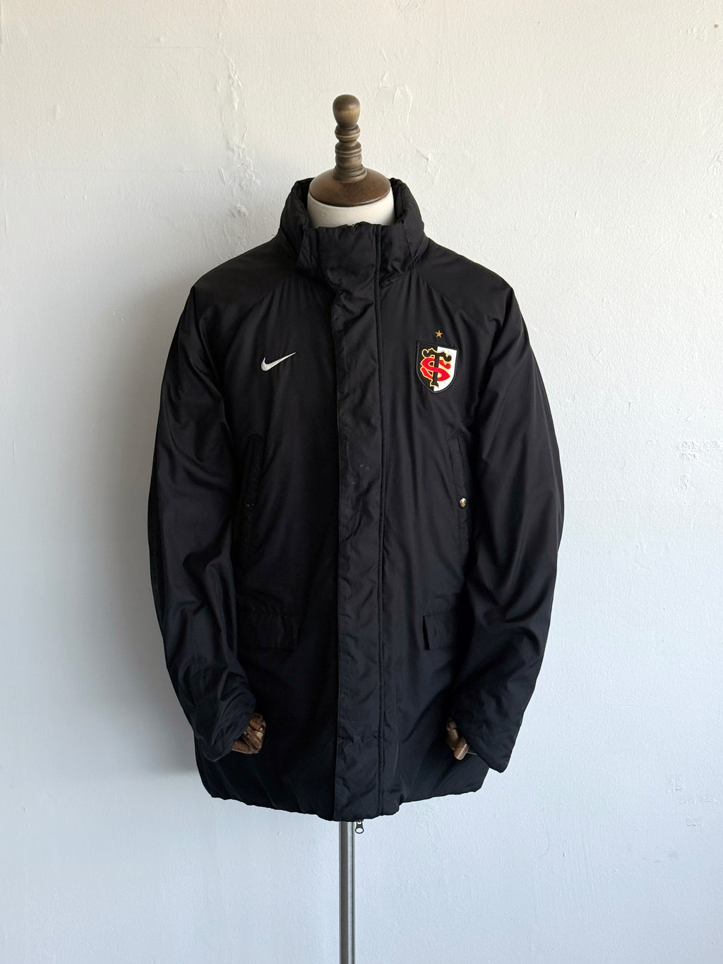 Nike Stade Toulousain Peugeot 00s Vintage Rugby Jacket