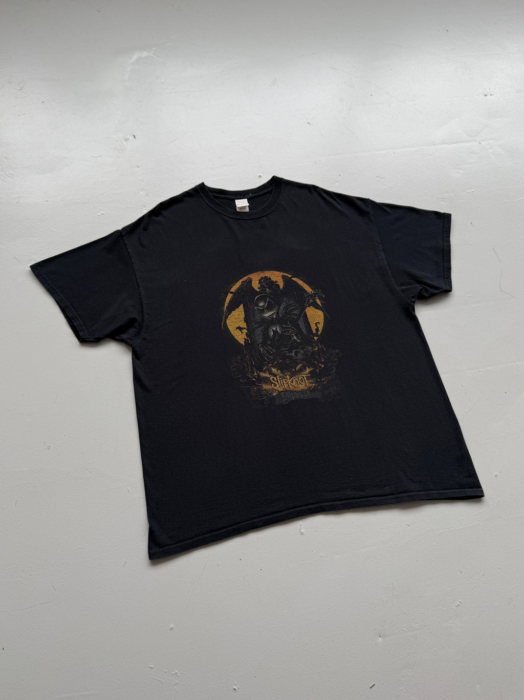 Black Jack Skellington Slipknot Nightmare Before Christmas Graphic T-Shirt - 2XL