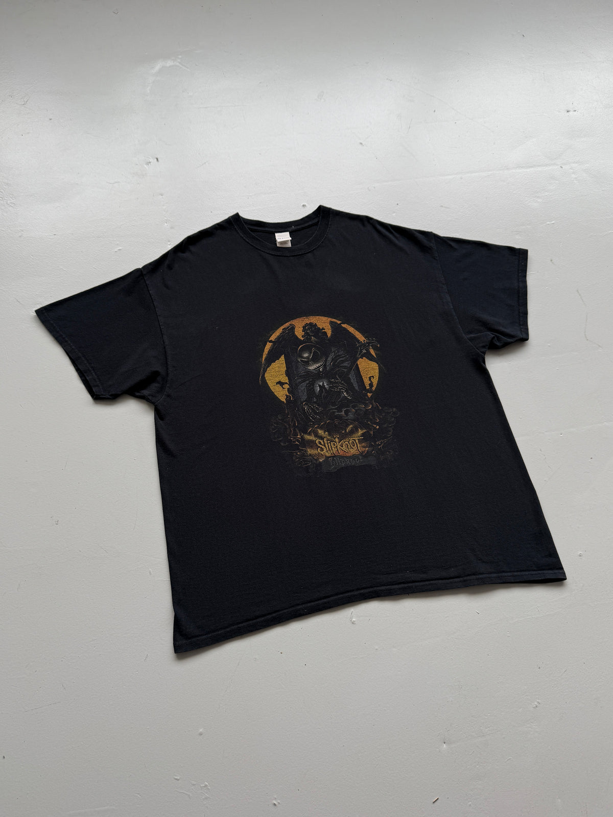 Black Jack Skellington Slipknot Nightmare Before Christmas Graphic T-Shirt - 2XL