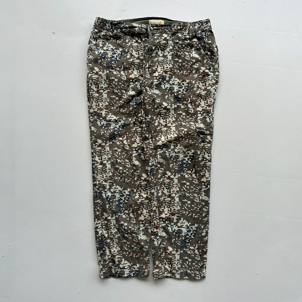 Digital Camo Military Vintage Cargo Pants - 38" x 29"