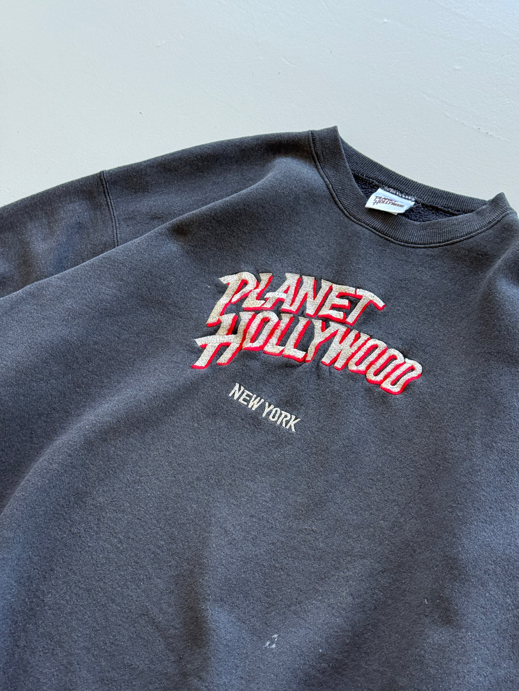 Black Planet Hollywood 90's Vintage Graphic Tourist Sweatshirt Jumper - XL