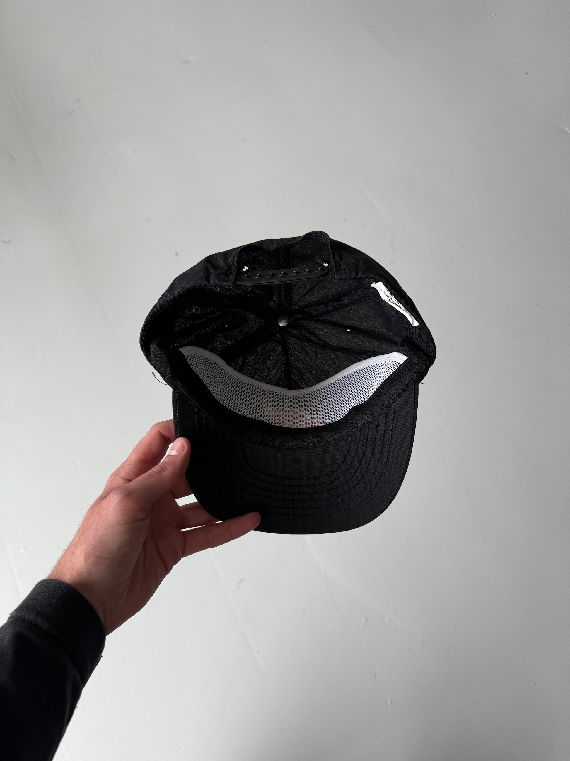 Black Philips Lighting Vintage Nylon SnapBack Trucker Cap
