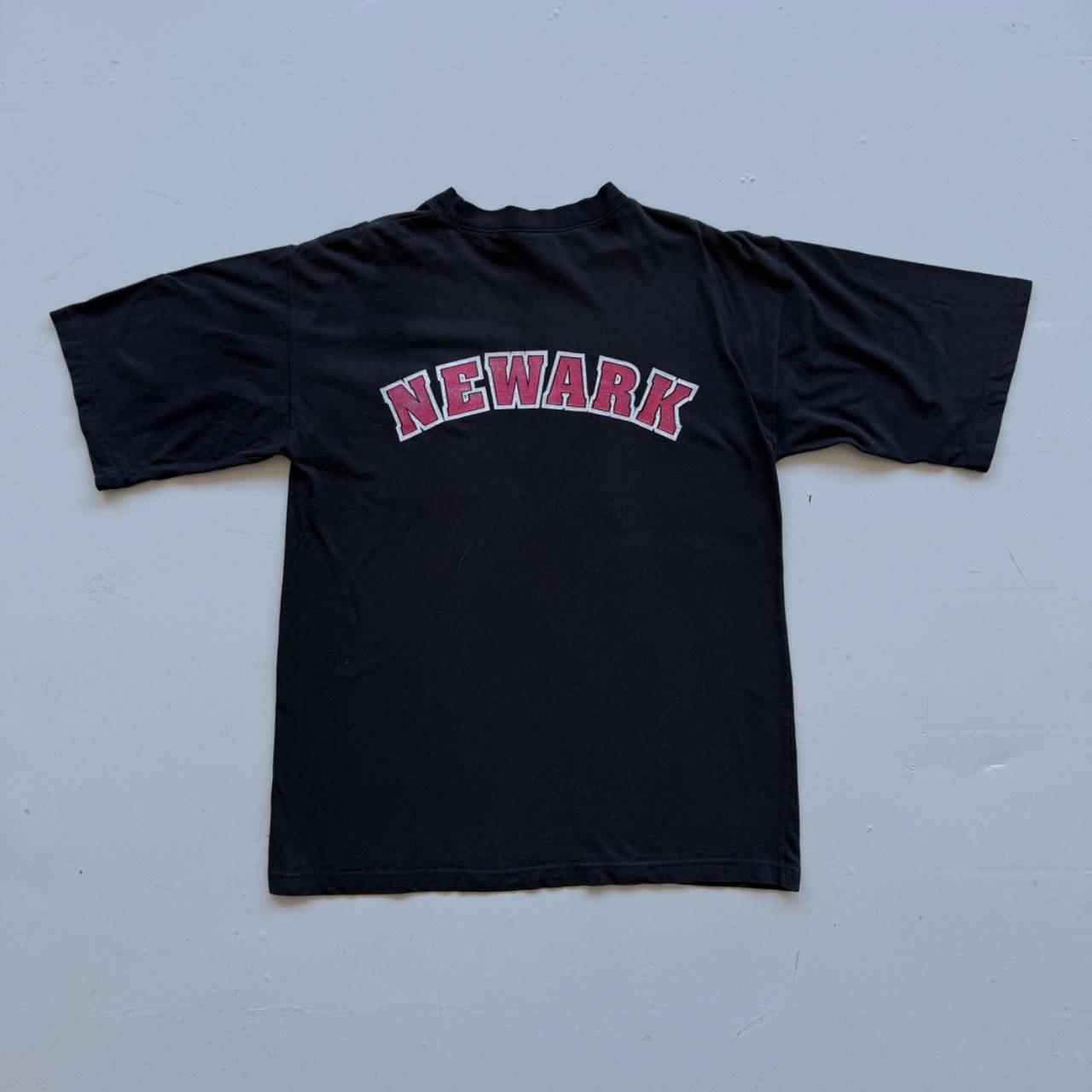 Black Newark 90s Vintage Graphic T-Shirt - XL