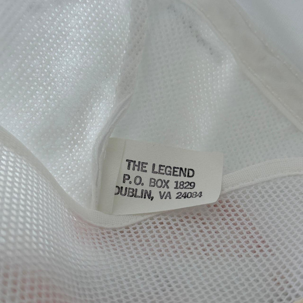 White The Legend Vintage SnapBack Trucker Cap