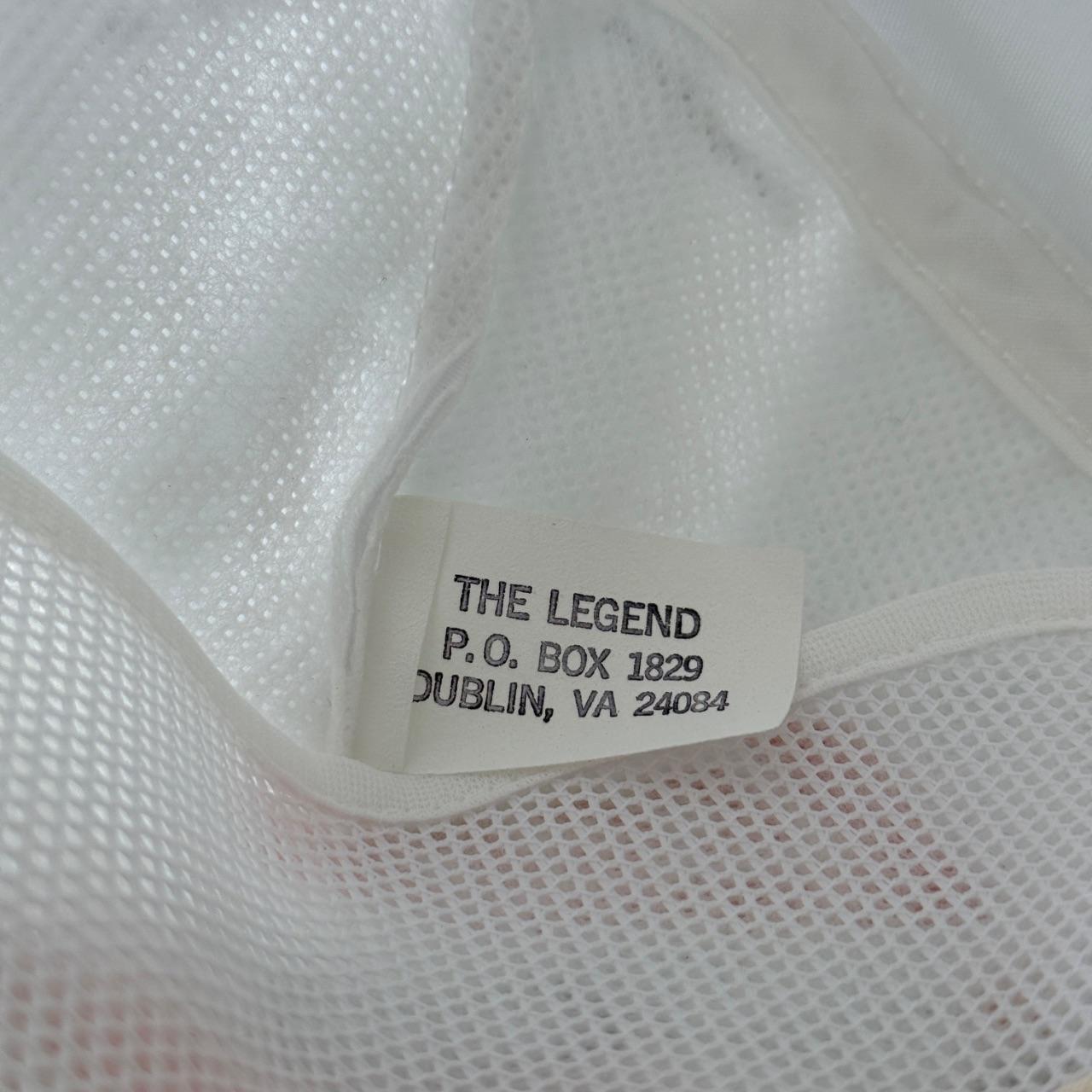 White The Legend Vintage SnapBack Trucker Cap