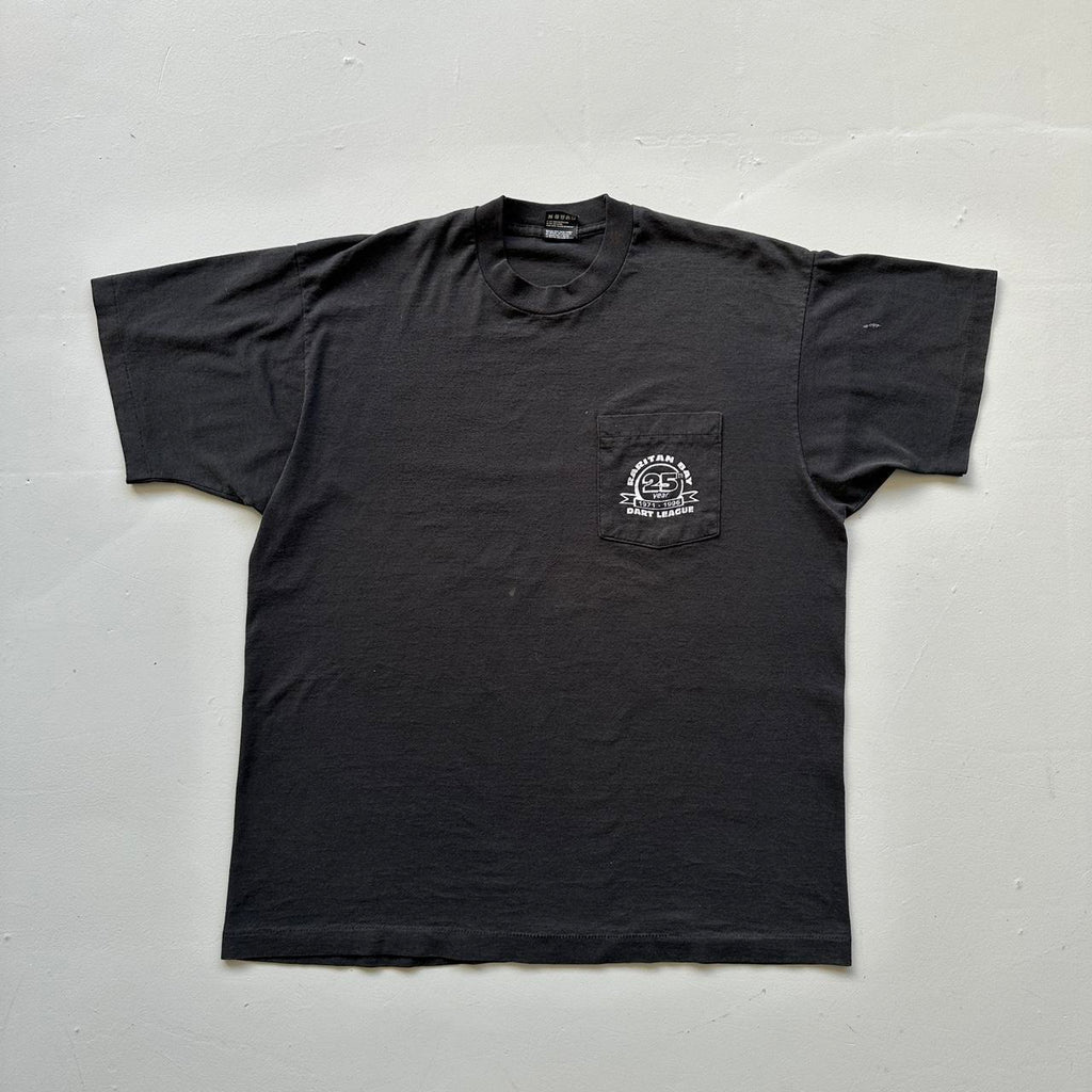 Black 1996 Dart League 90s Vintage T-shirt - XL