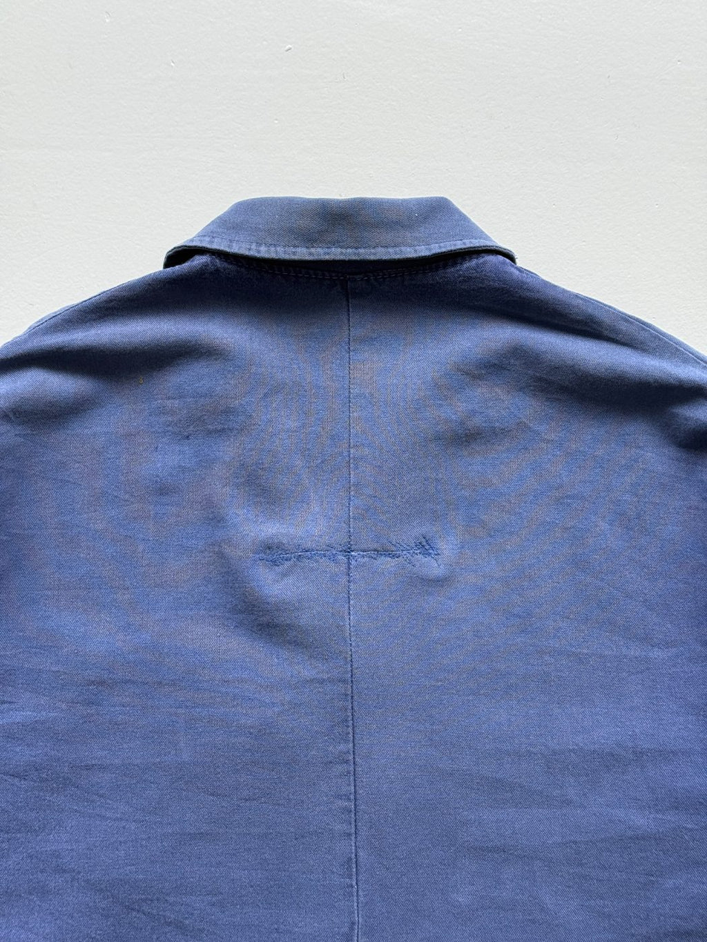 French Indigo Blue Vintage Chore Jacket CH241 - Medium