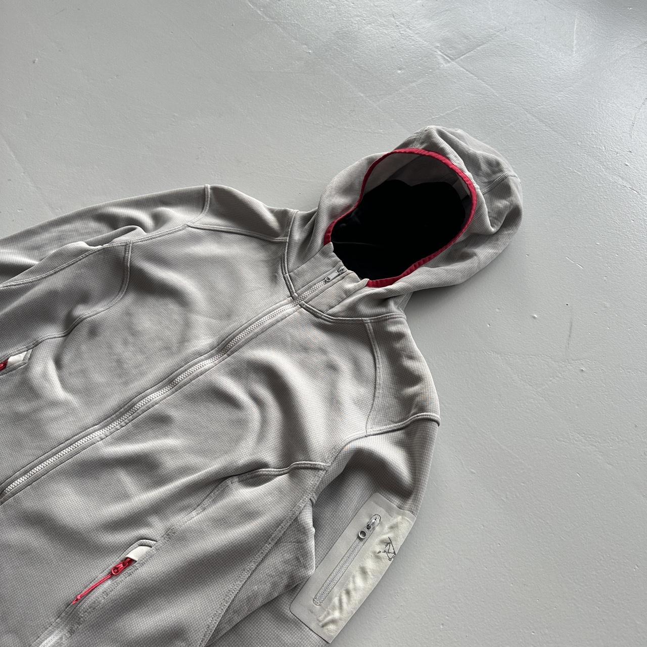 Grey Arc’teryx Zip-up Hooded Polartec Mid Layer Sweatshirt - Womens Large